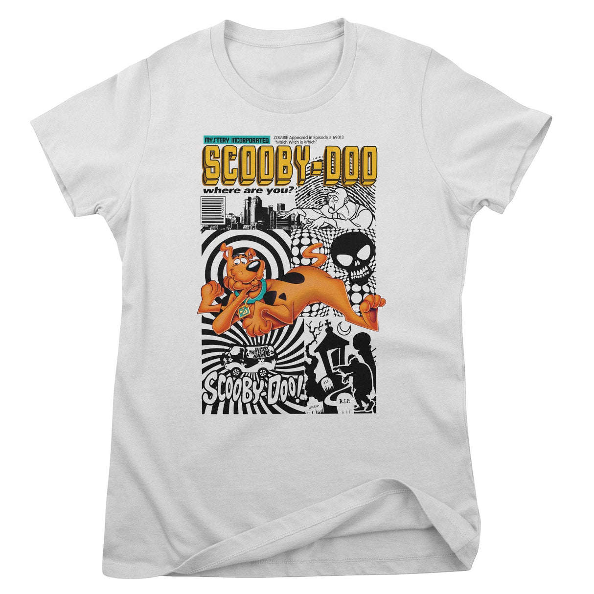 Scooby-Doo Cover Girly Tee