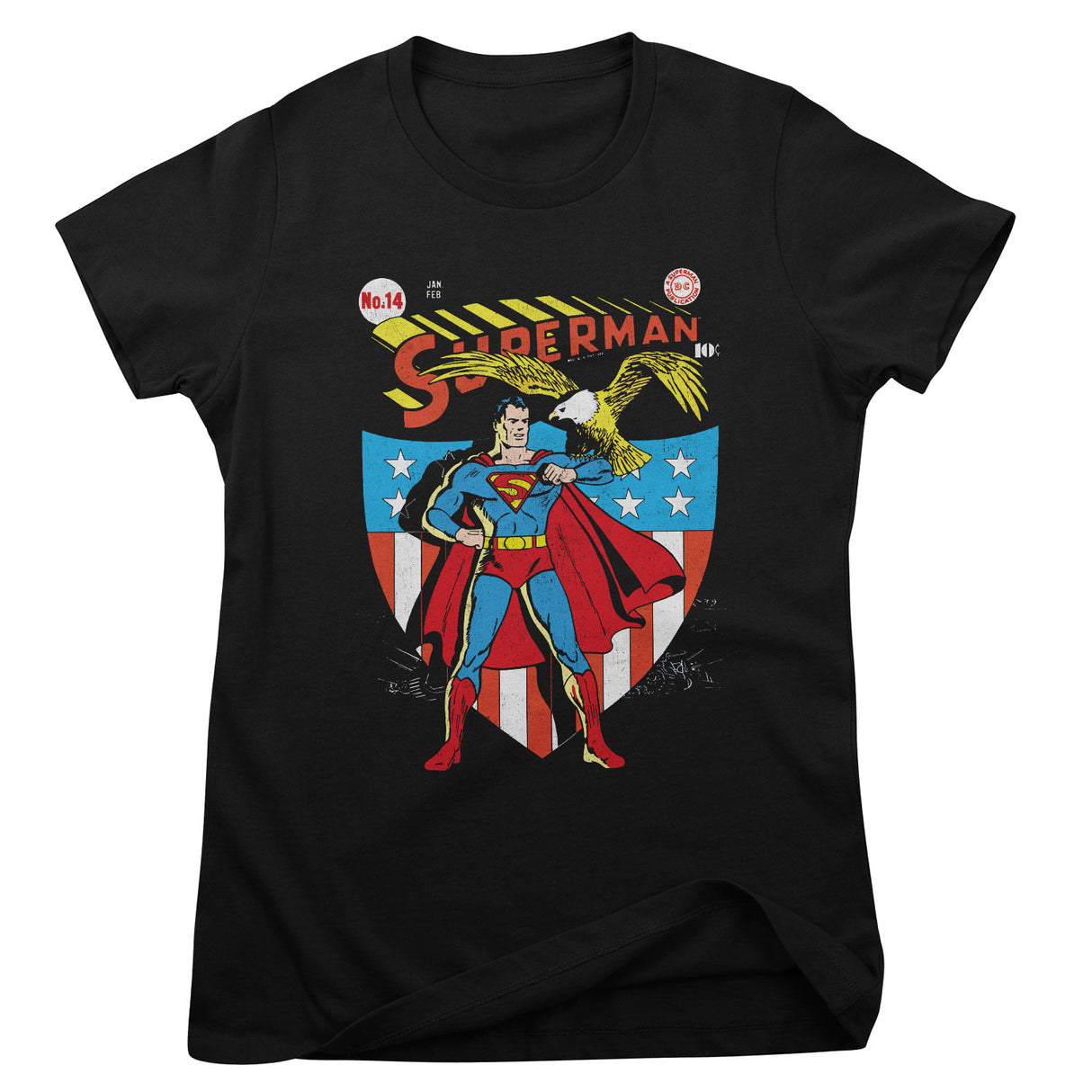 Superman - Eagle Girly Tee