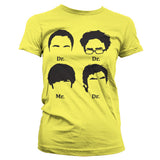 Big Bang Theory Prefix Heads Girly T-Shirt