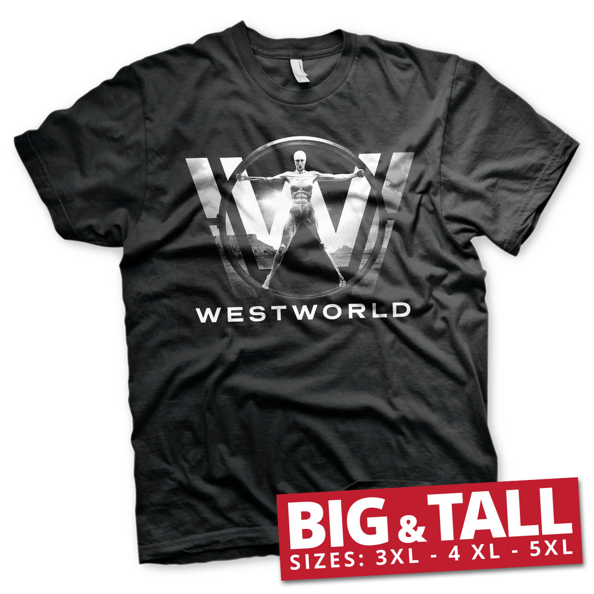 Westworld Poster Big & Tall T-Shirt