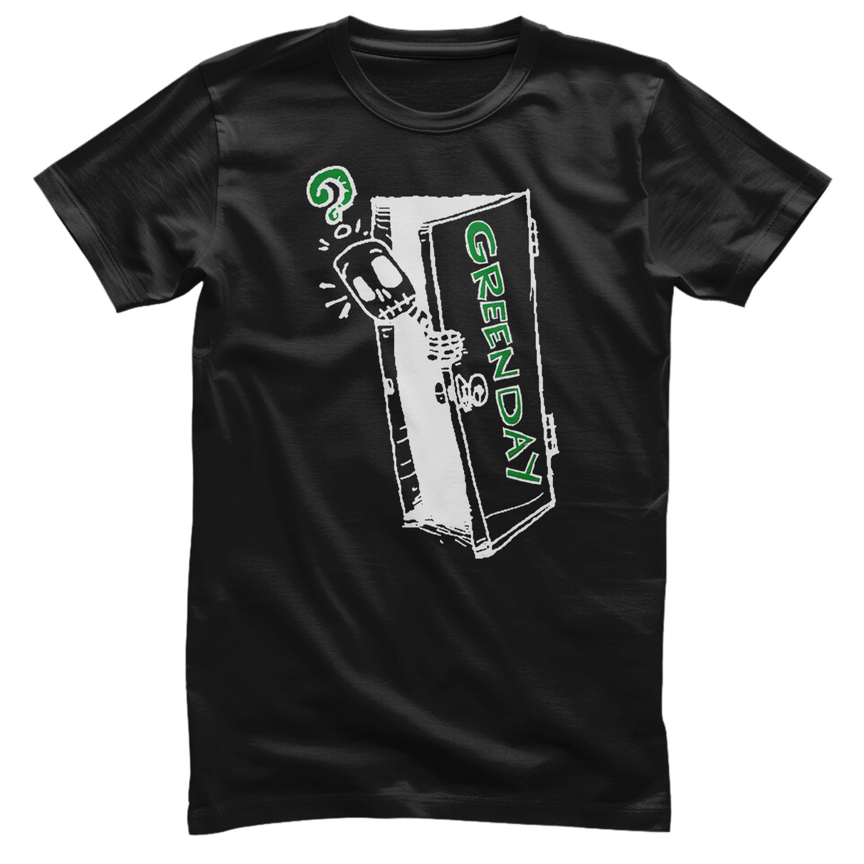 Green Day Skeleton Door T-Shirt