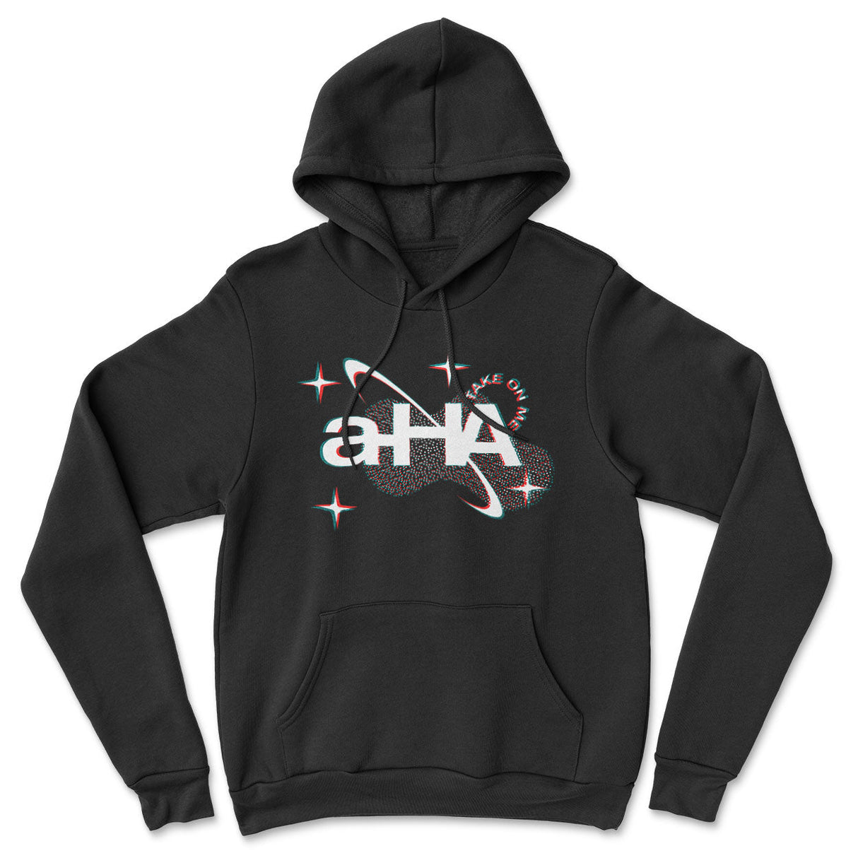 A-Ha Glitch Logo Hoodie